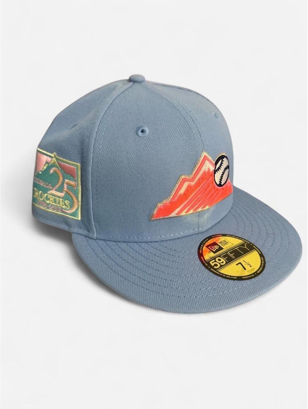 New Era 59FIFTY Colorado Rockies 25th Anniversary Fitted Hat | Size 7 1/2